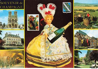 CPSM Champagne-Multivues-Timbre      L3432