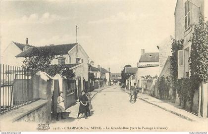 CPA Champagne sur Seine 77/93