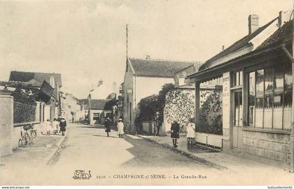 CPA Champagne sur Seine 77/94