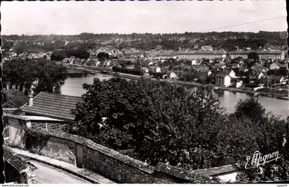 CPA Champagne Sur Seine Vue Generale