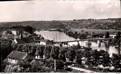 CPA Champagne Sur Seine Vue Generale De la Seine