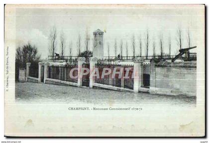 CPA Champigny Monument Commemoratif