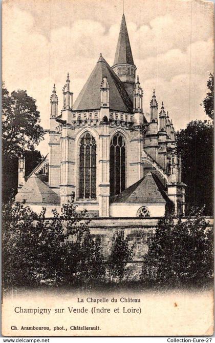 (21/04/26) 37-CPA CHAMPIGNY SUR VEUDE
