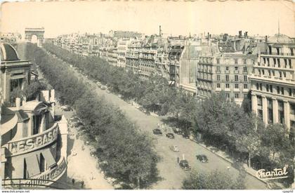 CPA Paris l'avenue des Champs Elysees