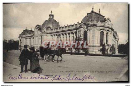CPA Paris Petit Palais des Champs Elysees