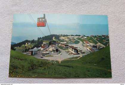 Cpm, Chamrousse, vue générale, au fond le Vercors, Isère