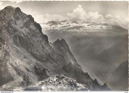 CPSM Chamrousse Vue sur la vallée de la Romanche et les Rousses