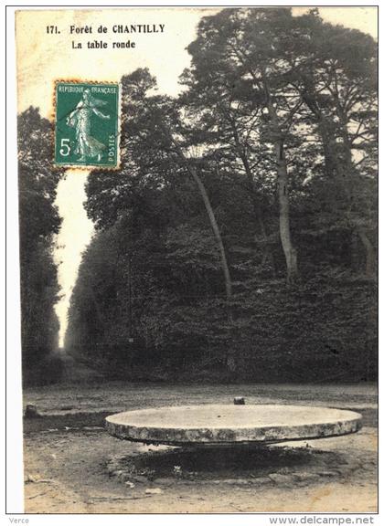 Carte Postale Ancienne de CHANTILLY