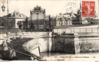 Chantilly CPA Entree du Chateau
