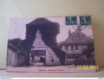 CHAOURCE (AUBE) CHATEAU DE LA BANDE.