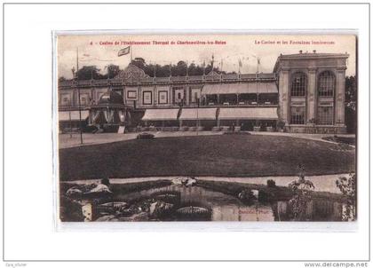 69 CHARBONNIERE LES BAINS Casino de l'Etablissement Thermal, Fontaines Lumineuses, ed Barudio 4, 1912