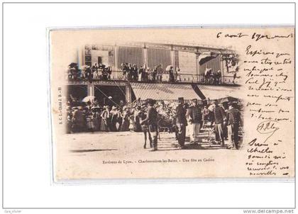 69 CHARBONNIERE LES BAINS Fete au Casino, bien animée, ed SCI 21, 1902