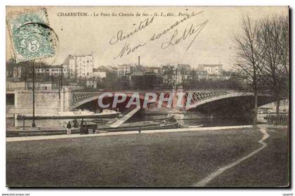 Charenton CPA Le pont du chemin de fer