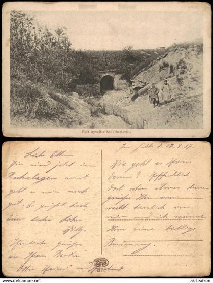 Charleville-Mézières Charleville-Mézières Fort Ayvelles Soldaten 1917