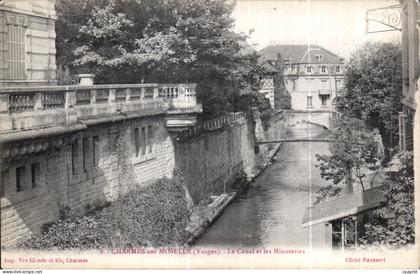 CPA Charmes sur Mosselle Le Canal et les Minoteries