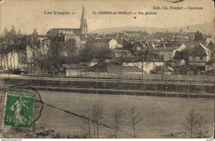CPA Les Vosges Charmes Sur Moselle Vue Generale