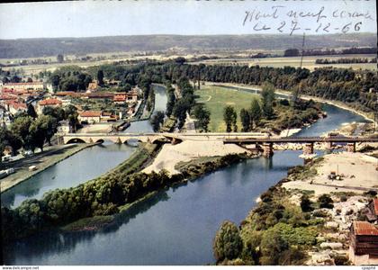 CPSM Charmes Vosges Vue aerienne