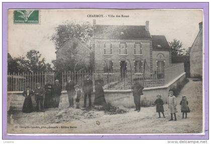 89 - CHARMOY --  Villa des roses - état