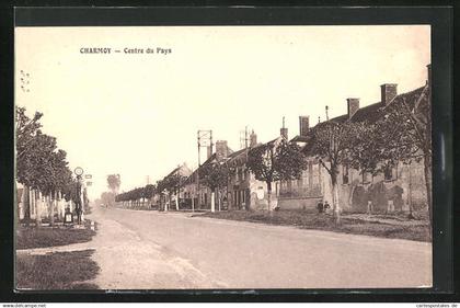 CPA Charmoy, Centre du Pays