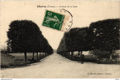CPA Charny Avenue de la Gare FRANCE (1451423)