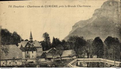 CPA Chartreuse de Curiere pres la Grande Chartreuse