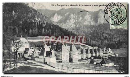 CPA Dauphine Grande Chartreuse Vue Generale