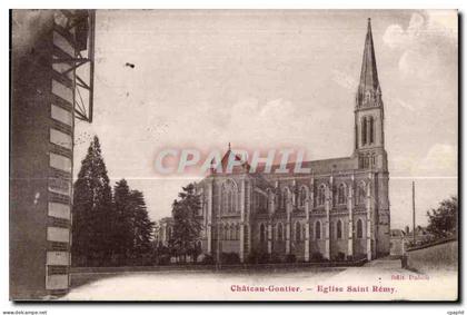 CPA Chateau Gontier Eglise Saint Remy