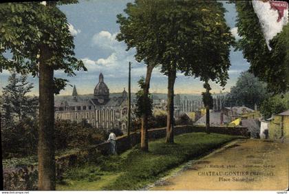 CPA Chateau Gontier Place Saint Just