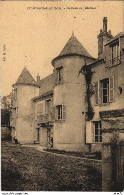 CPA Chateau Landon Chateau de Jallemain FRANCE (1100827)