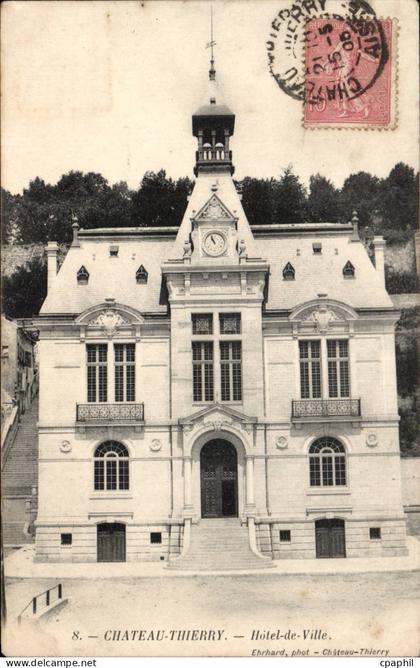 Chateau Thierry CPA Hotel de ville