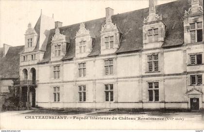 CPA Chateaubriant Face interieure du chateau Renaissance