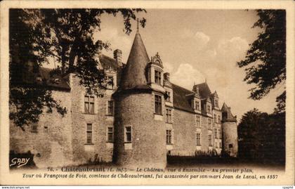 CPA Chateaubriant Le chateau