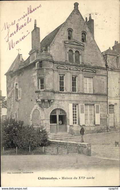 CPA Chateaudun Maison du 16eme