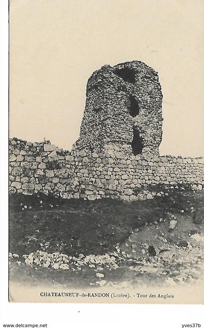 CHATEAUNEUF-de-RANDON - Tour des Anglais
