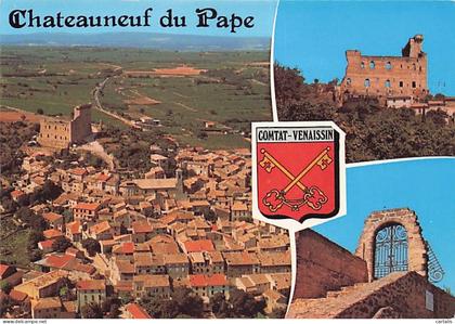 84-CHATEAUNEUF DU PAPE-CHATEAU DE CHATEAUNEUF DU PAPE-N°7031-A/0103