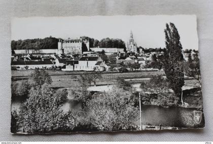 AB566, Cpsm, Châteauneuf sur Cher, vue générale, Cher 18