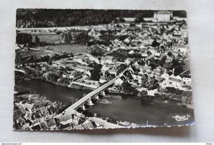 Cpm, Châteauneuf sur Cher, vue aérienne, Cher 18