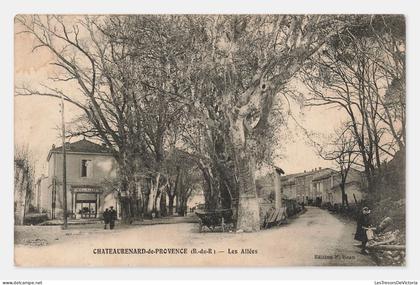 Châteaurenard-de-Provence — Les Allées, CPA, France