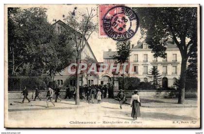 CPA Chateauroux Manufacture des tabacs