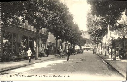 CPA Chatel Guyon L Avenue Baraduc