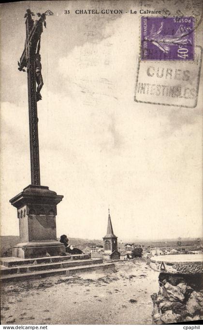 CPA Châtel Guyon Le Calvaire