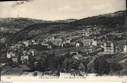 CPA Chatel Guyon Les Hotels et Villas