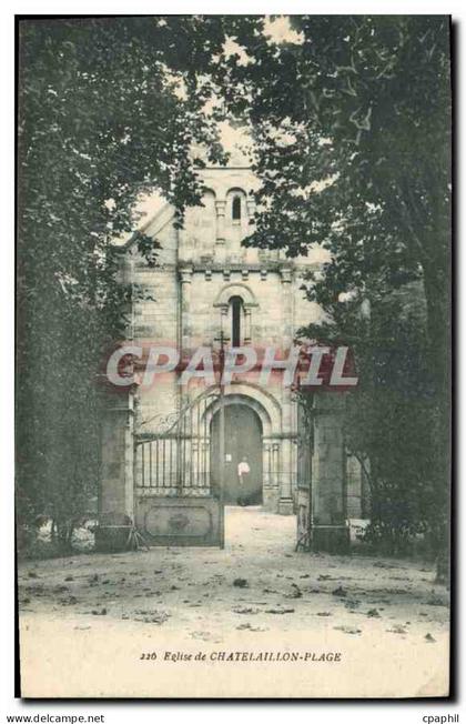 CPA Eglise de Chatelaillon  Plage
