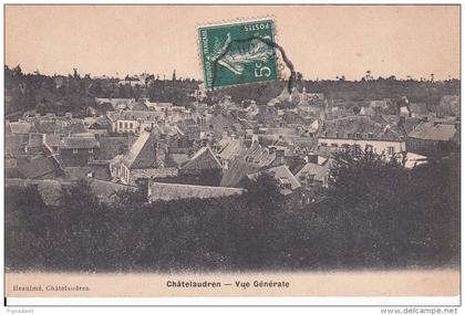 cp , 22 , CHÂTELAUDREN , Vue générale