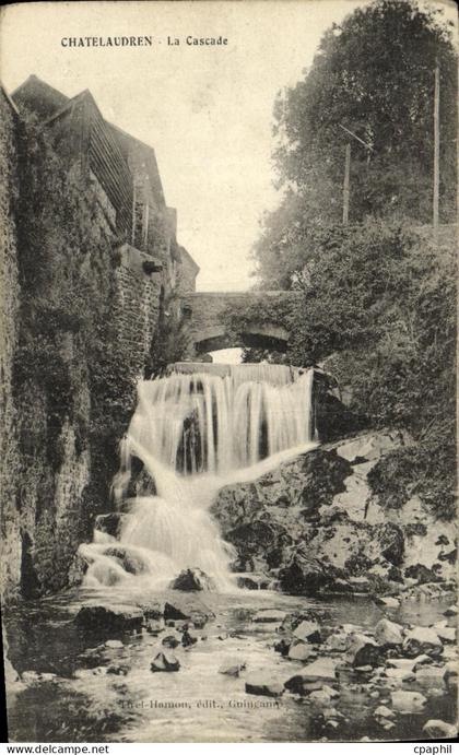 CPA Chatelaudren La Cascade