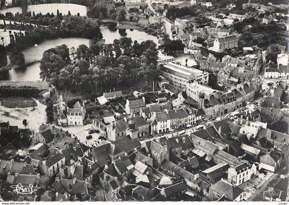 CPSM Châtelaudren vue aérienne générale