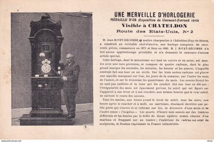 CHATELDON(HORLOGERIE)