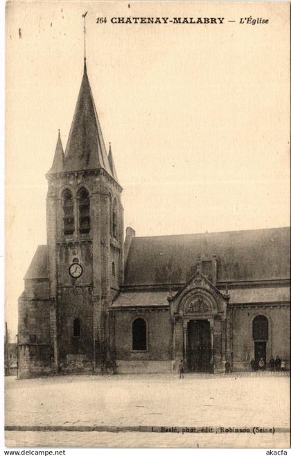 CPA CHATENAY-MALABRY L'Église (413665)