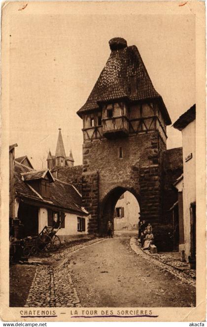 CPA CHATENOIS - La Tour des Sorcieres (367319)
