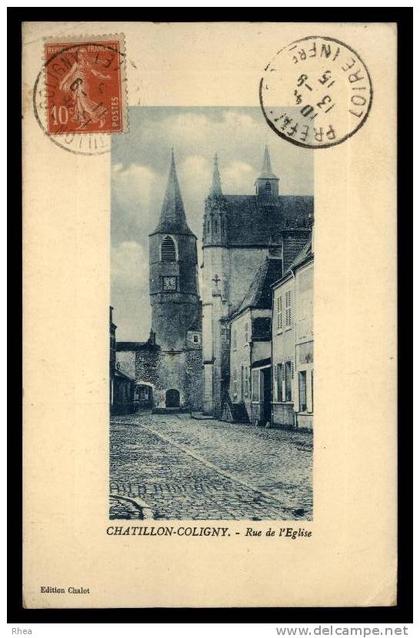 45 Châtillon-Coligny eglise D45D K45085K C45085C RH064935